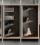 JET Обувница 2-х уровневая 1601, шариковые напр. п/в, бок. крепл, серый G1601S.02GRU, фото 4