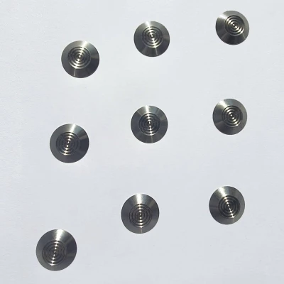 Тактильный круг металлический со штифтом КФЛП.0365.000 - фото 2 - id-p207374837