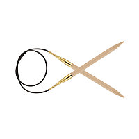 Knit Pro Спицы круговые Basix Birch 3,5 мм 100см, береза