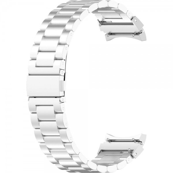 Металлический браслет Rumi Heavy для Galaxy Watch 4, 5, 6 Серебристый - фото 1 - id-p200958293