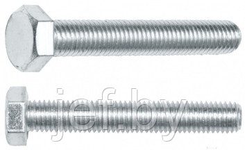 Болт М6х50 мм шестигранный цинк (20 кг) STARFIX SM-13503-20 - фото 2 - id-p198369001