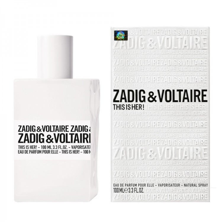 Стойкие! Евро парфюмерия Zadig & Voltaire This is Her! edp 100 ml Женский