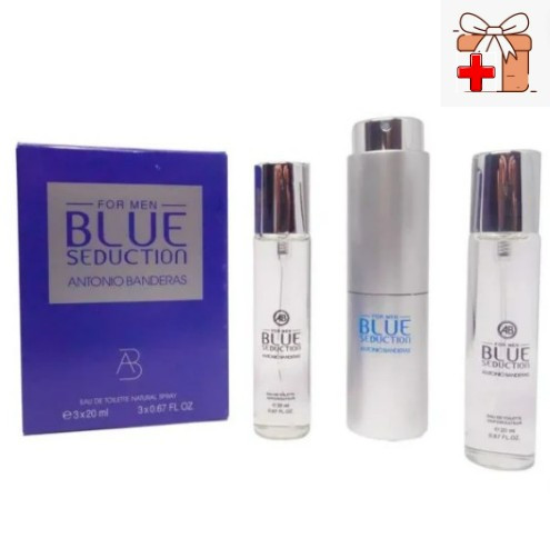 Парфюмерный набор A. Banderas Blue Men / edp 3*20 ml