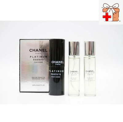 Парфюмерный набор Chanel Egoiste Platinum / edp 3*20 ml