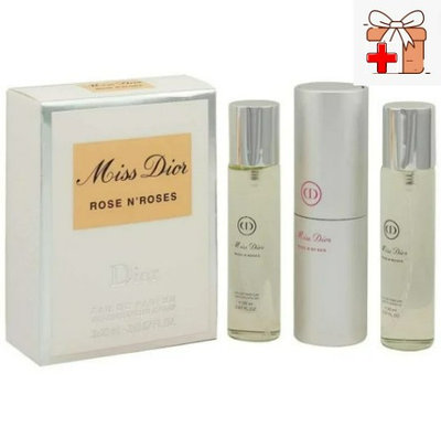 Парфюмерный набор Dior Miss Dior Rose N`Roses / edp 3*20 ml