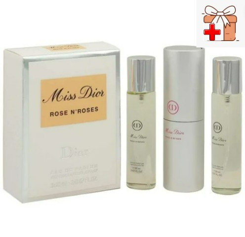 Парфюмерный набор Dior Miss Dior Rose N`Roses / edp 3*20 ml - фото 1 - id-p150918937