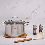 Набор кастрюль Kelli KL-4230 (2.1л/3л/4л), фото 5