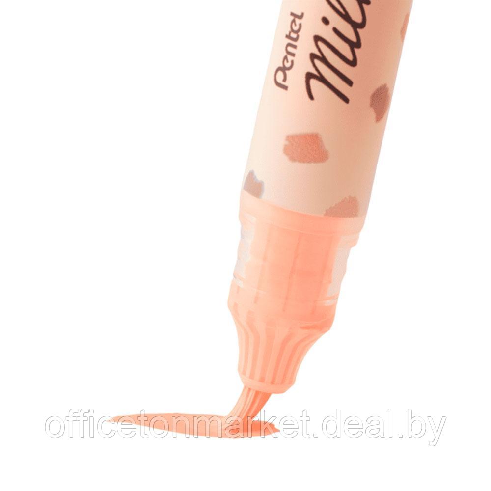 Маркер-кисть "Milky Brush", оранжевый пастельный - фото 2 - id-p207374952