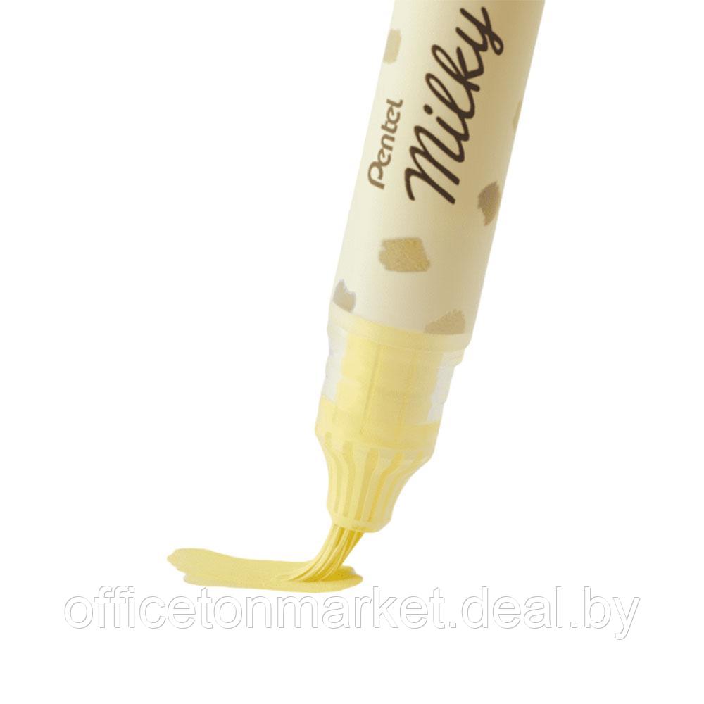 Маркер-кисть "Milky Brush", желтый пастельный - фото 2 - id-p207374953