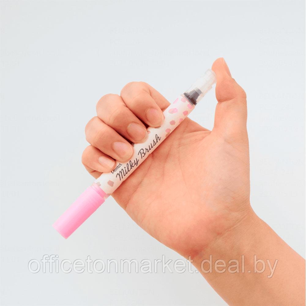 Маркер-кисть "Milky Brush", розовый пастельный - фото 3 - id-p207374955