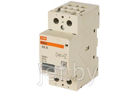 Контактор модульный км63/2-63 1но 1н3 TDM SQ0213-0010, фото 2