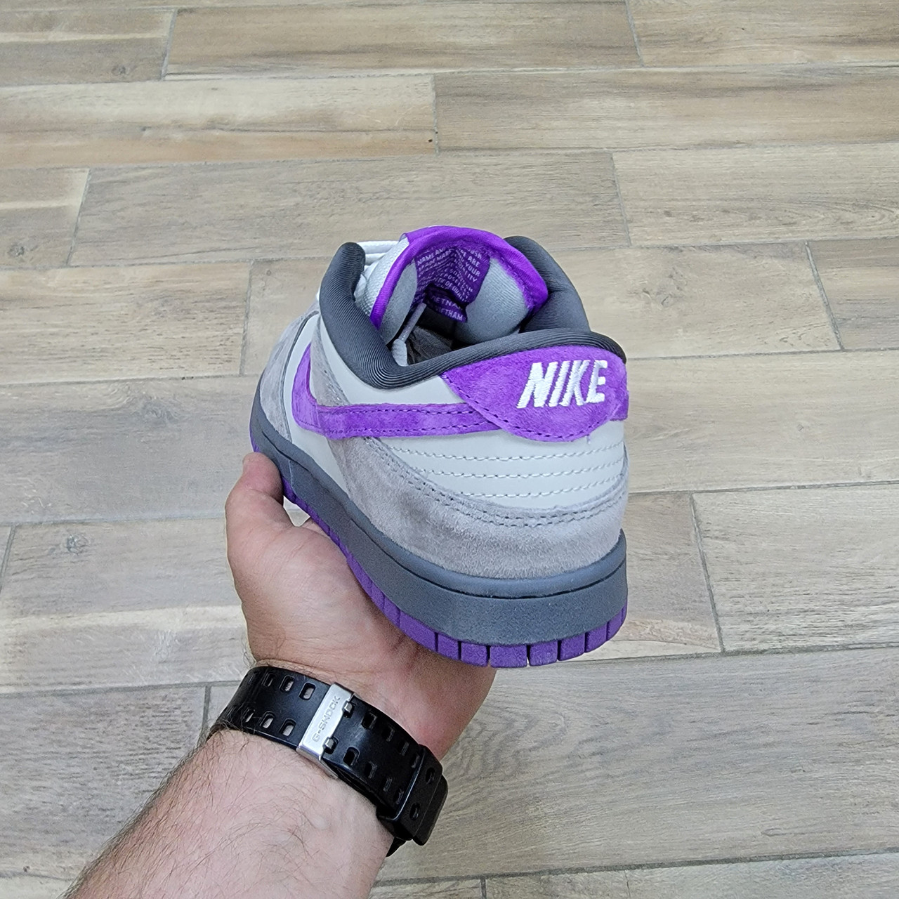 Кроссовки Nike Dunk Low Pro SB Purple Pigeon - фото 4 - id-p196623976