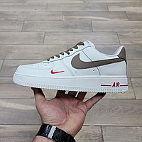 Кроссовки Nike Air Force 1 Low Beige Brown 42