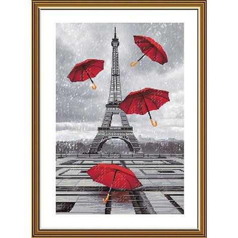 СР2286 Набор для вышивания 'А в Париже дожди!' 28*42 см, фото 2
