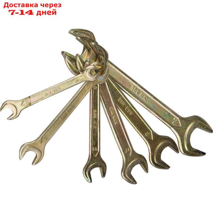 Набор рожковых гаечных ключей STAYER 27041-H6, 8-24 мм, 6 штук - фото 1 - id-p207334587