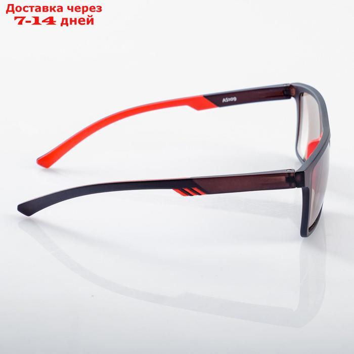 Водительские очки SPG "Солнце" luxury, AS109 черно-красные - фото 2 - id-p207334589