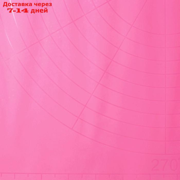 Коврик с разлиновкой Доляна "Буссен", 61,5×41,5 см, цвет МИКС - фото 4 - id-p207337138