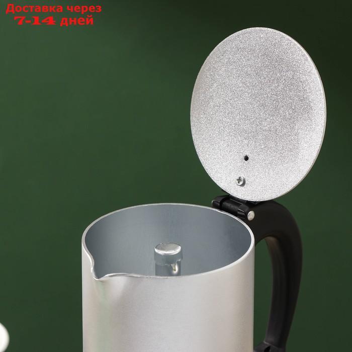 Кофеварка гейзерная Magistro Salem, на 9 чашек, 430 мл, индукция - фото 4 - id-p207337207