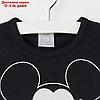 Футболка детская Disney "Mickey Mouse", рост 110-116 (32), чёрный, фото 2