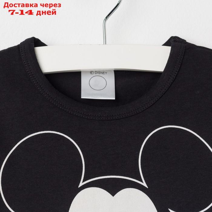 Футболка детская Disney "Mickey Mouse", рост 110-116 (32), чёрный - фото 2 - id-p207334767