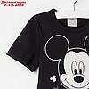 Футболка детская Disney "Mickey Mouse", рост 110-116 (32), чёрный, фото 3