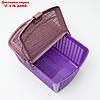 Переноска-корзина-корзина для собак и кошек, фиолетовая,  47х36х27,5 см, фото 5
