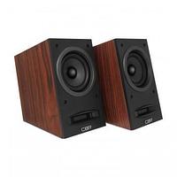 CBR CMS 590 Brown, Акустическая система 2.0, питание USB, 2х5 Вт (10 Вт RMS), материал корпуса MDF, 3.5 мм