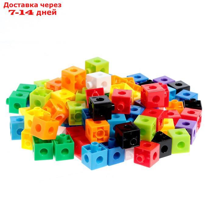Развивающий конструктор "Кубики", 100 деталей - фото 4 - id-p207337423