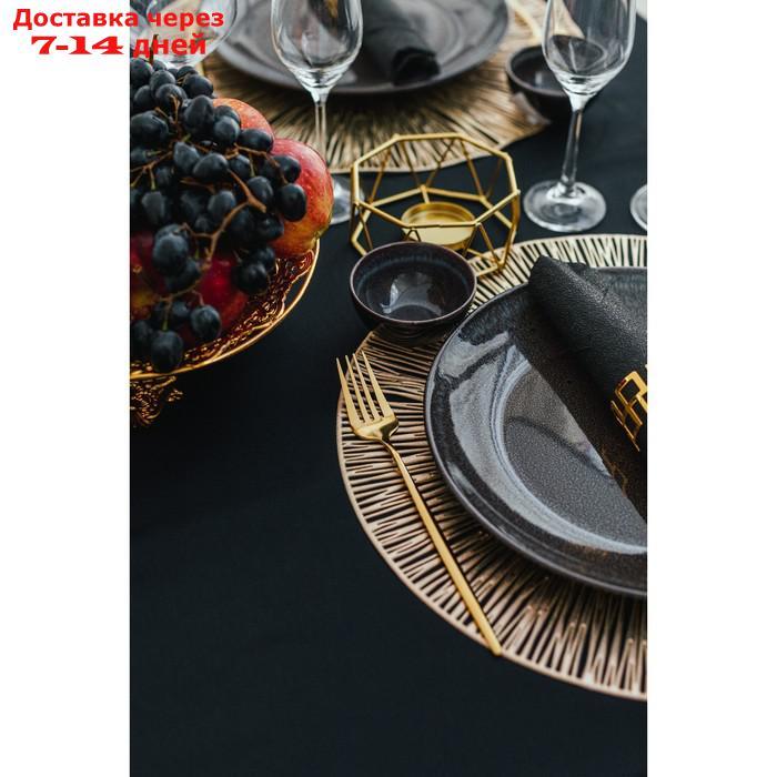 Набор столовых приборов Magistro "Блинк", 4 предмета, цвет золотой - фото 9 - id-p207339378
