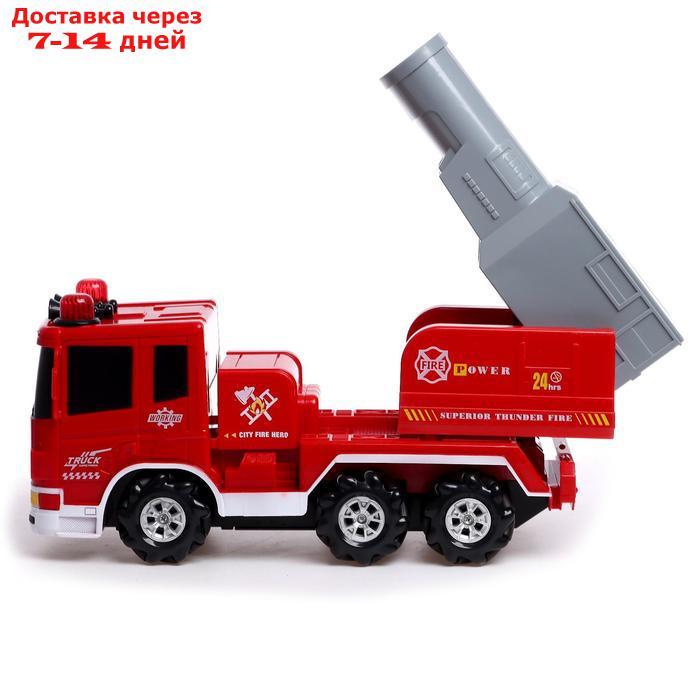 Машина радиоуправляемая "Пожарная служба", 4WD, управление жестами, дымовая пушка - фото 5 - id-p207341371