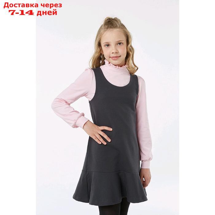 Блузка для девочки, рост 116 см, цвет розовый - фото 1 - id-p207339504