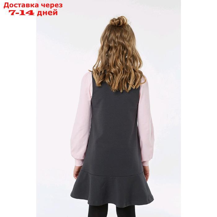 Блузка для девочки, рост 116 см, цвет розовый - фото 3 - id-p207339504