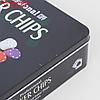 Покер, набор для игры (карты 2 колоды, фишки с номин. 100 шт, 20х20 см, фото 9