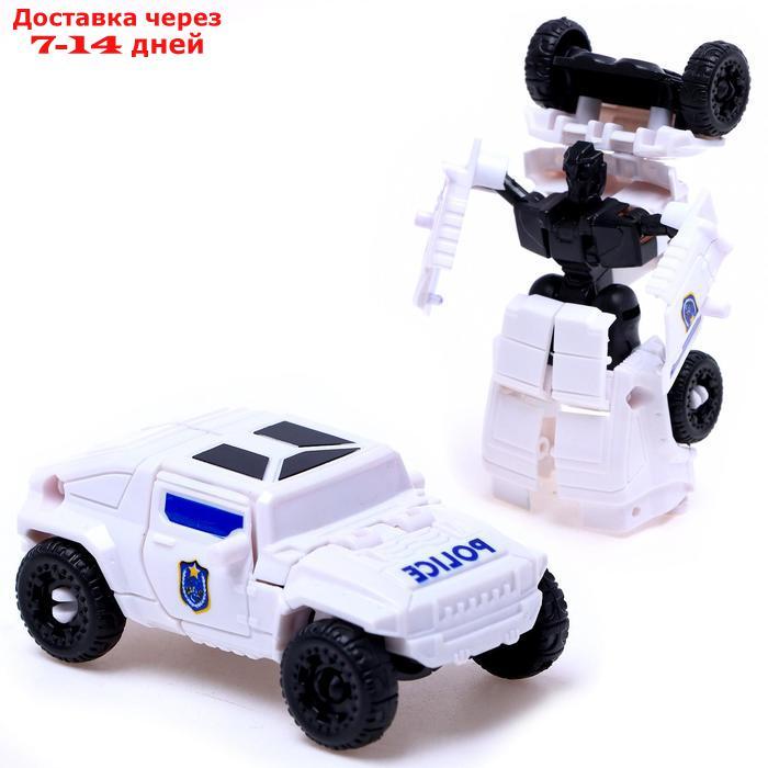 Набор роботов "Полицейский отряд", 5 трансформеров, собираются в 1 робота - фото 6 - id-p207338831