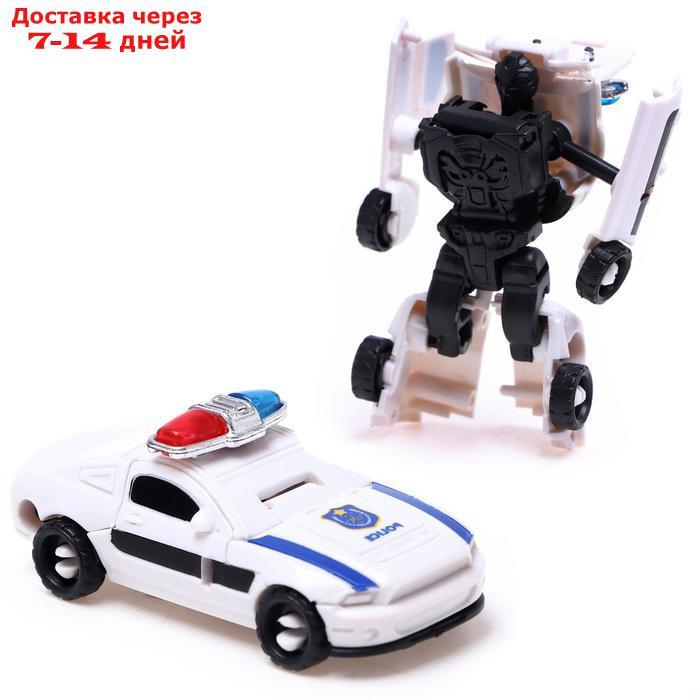 Набор роботов "Полицейский отряд", 5 трансформеров, собираются в 1 робота - фото 7 - id-p207338831