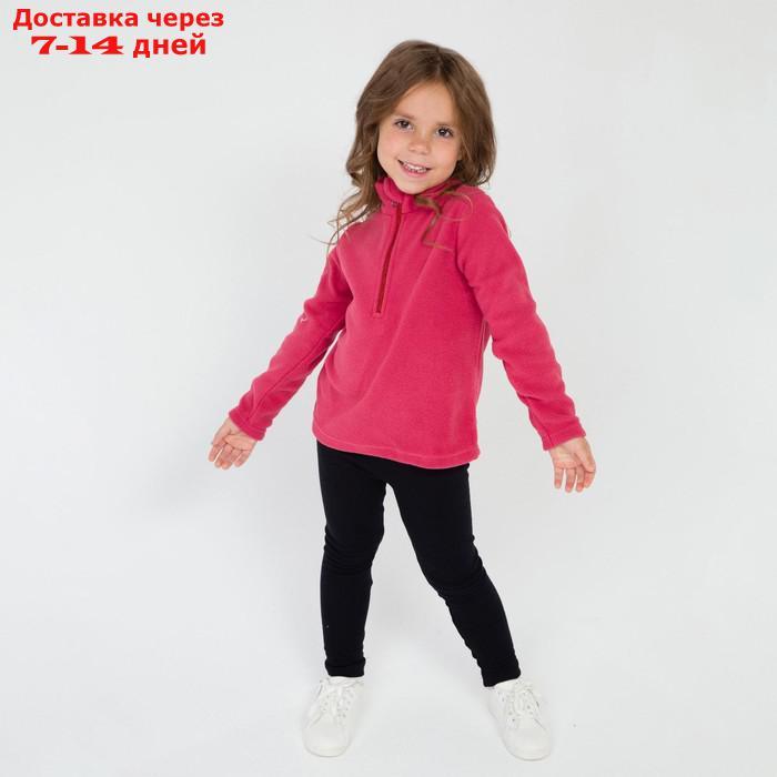Термобельё для девочки (леггинсы), цвет чёрный, рост 140 см - фото 3 - id-p207338845