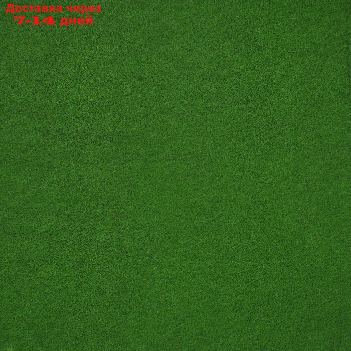 Мох искусственный, декоративный, полотно 1 × 1 м, зелёный - фото 2 - id-p207336942