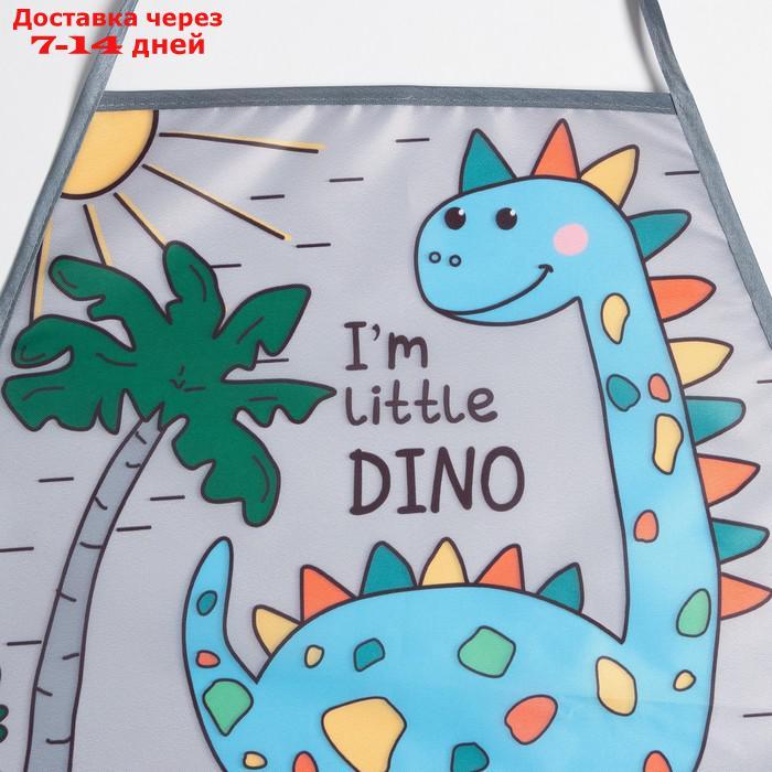 Набор детский для творчества Collorista "Little dino" фартук 49 х 39 см и нарукавники - фото 2 - id-p207337040