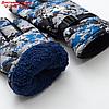 Перчатки зимние мужские MINAKU "Хаки", цв.голубой, р-р 9 (27 см), фото 3
