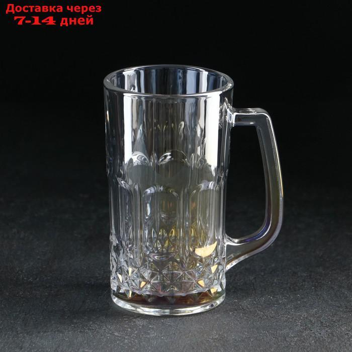 Кружка для пива "Кристалл", 500 мл, цвет хамелеон - фото 2 - id-p207340950