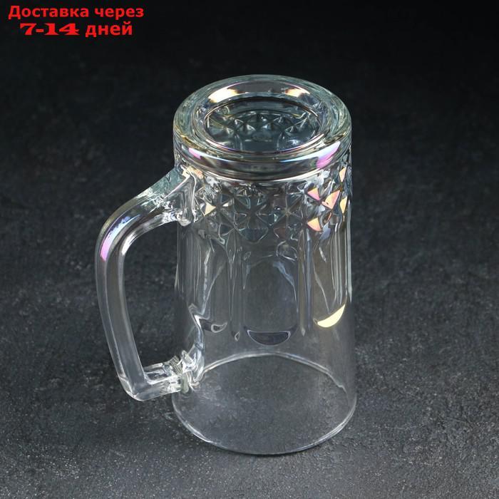 Кружка для пива "Кристалл", 500 мл, цвет хамелеон - фото 3 - id-p207340950
