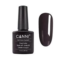 Гель-лак (шеллак) Canni №127 Dark Brown 7.3ml (с)