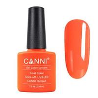 Гель-лак (шеллак) Canni №142 Fluorescent Orange 7.3ml