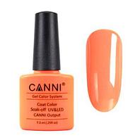 Гель-лак (шеллак) Canni №143 Electric Orange 7.3ml