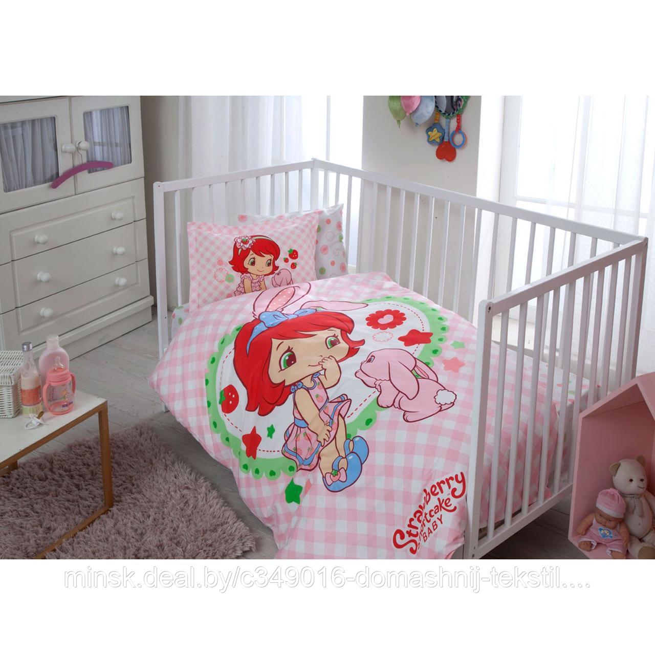 Комплект постельного белья для новорожденных TAC SHORTCAKE BUNNY - фото 1 - id-p207384337
