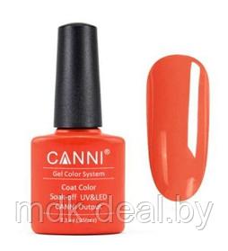 Гель-лак (шеллак) Canni №168 Salmon Pink 7.3ml (с)