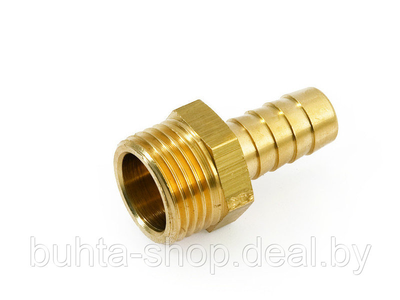 Штуцер ЛАТ 1/2"х18мм нар.рез. General Fittings, 2600D9H041800H (10)