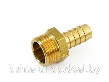 Штуцер ЛАТ 1/2"х18мм нар.рез. General Fittings, 2600D9H041800H (10)