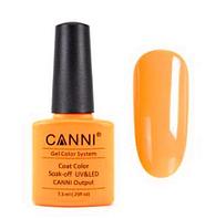 Гель-лак (шеллак) Canni №250 Luminous Orange 7.3ml