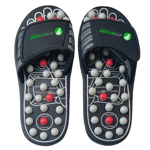 Рефлекторные массажные тапочки XS (размер 37-38) Massage Slipper - фото 1 - id-p167699702